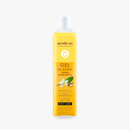 Gel de Dus - Gel de baie cu vanilie și macadamia Betres ON 750 ml