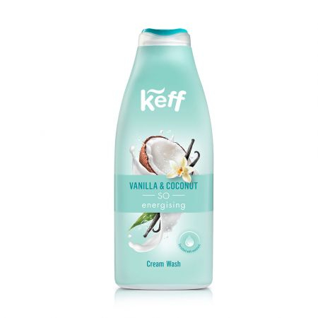 Gel de Dus - Gel de dus Coconut Vanilla Keff 500 ml