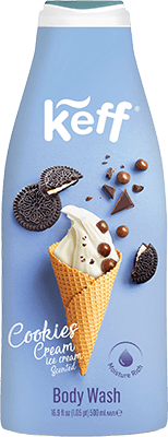 Gel de Dus colectia Ice Cream Biscuiți cu Cremă