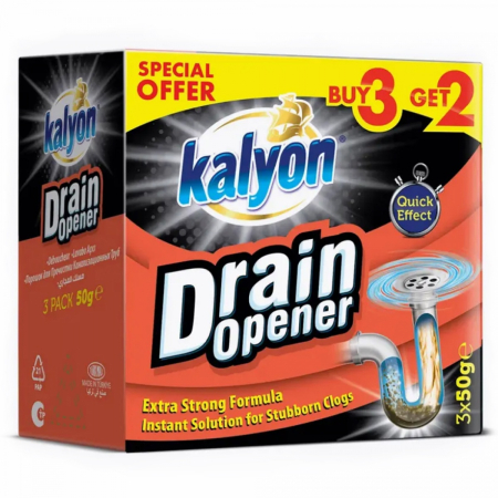 Desfundat tevi - Granule desfundat tevi KALYON 3x50gr