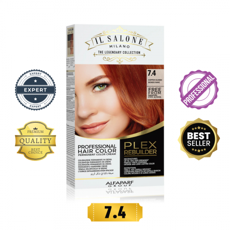 Vopsea Par - Il Salone Milano Plex Rebuilder Copper Blonde 7.4