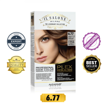 Vopsea Par - Il Salone Milano Plex Rebuilder Dark Chocolate Blonde 6.77