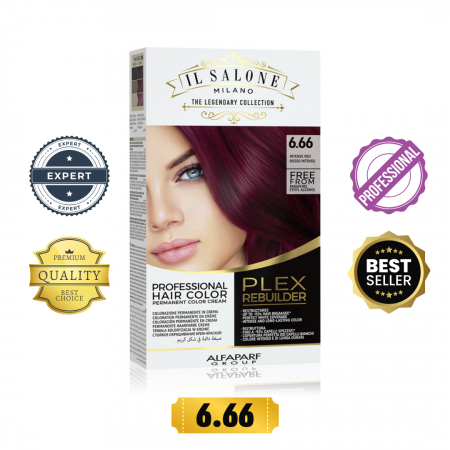 Vopsea Par - Il Salone Milano Plex Rebuilder Intense Red 6.66