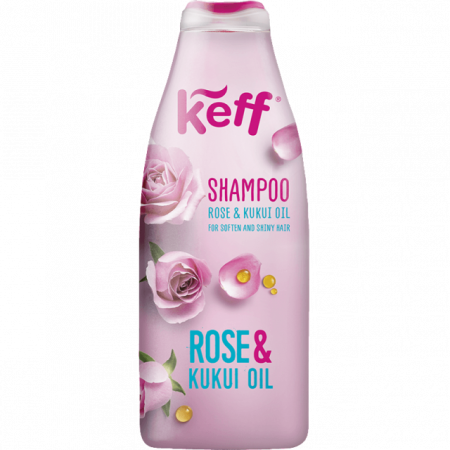 Sampon - Keff Sampon Rose & Kukui Oil 500ml