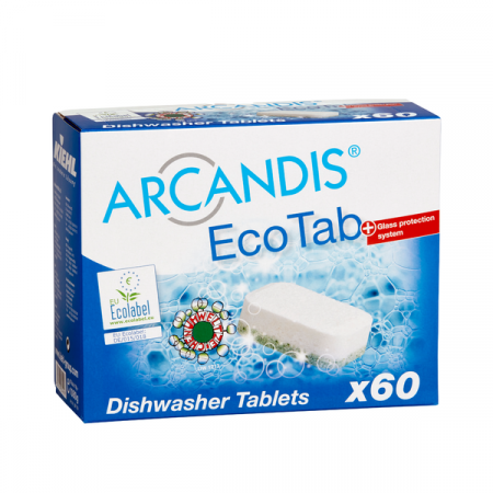 Detergent vase - Kiehl ARCANDIS  ECO TAB Pastile pentru masina de spalat vase 60 tablete