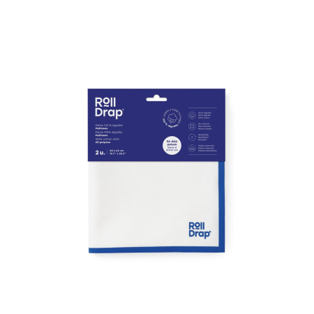 Laveta Premium fara Scame pentru Lustruirea Vaselor Paharelor si Tacamurilor Roll Drap 40 x 64 cm [3]