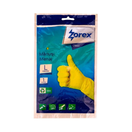 Manusi Protectie - Manusi menaj cauciucate Zorex Clasic L