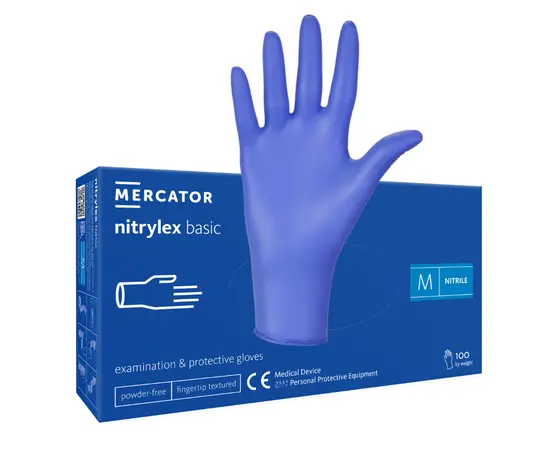 Manusi Protectie - Manusi nitril M 100 buc