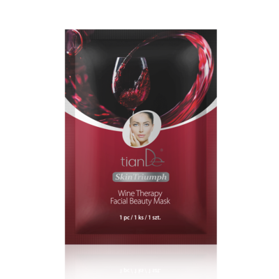 Îngrijire Ten - Mască beauty de față Terapie cu vin