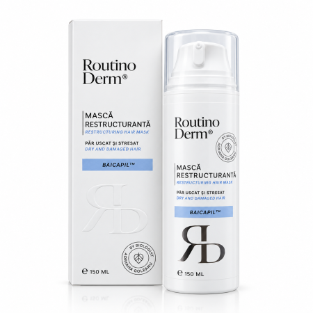 Sampon - Masca Restructuranta cu Baicapil Routino Derm 150 ml