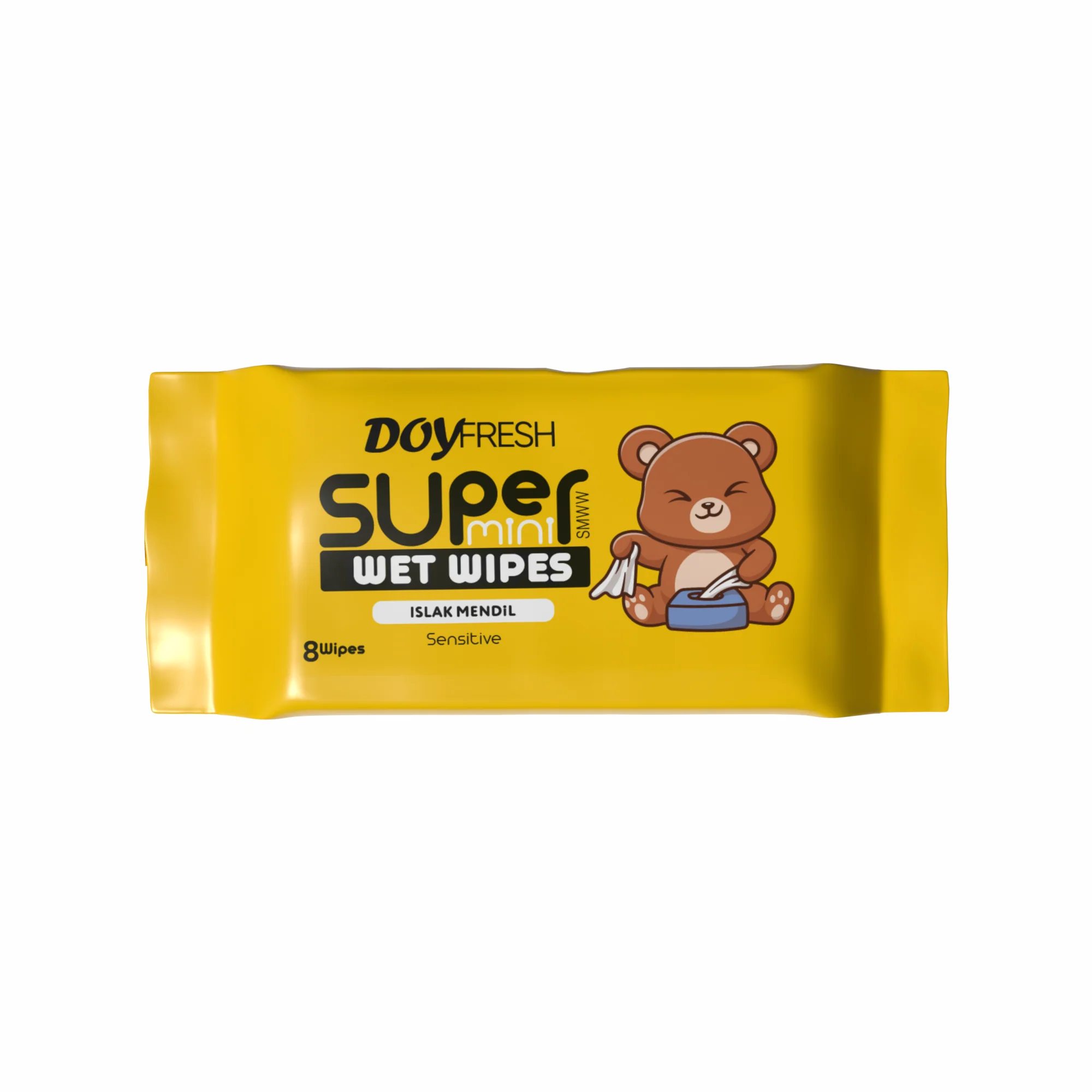 Mini servetele umede de buzunar Doyfresh Yellow 8 pachete x 8 bucati [2]