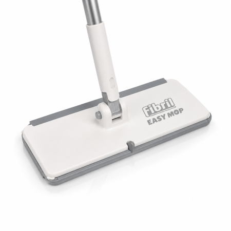 Galeti mopuri - Mop cu Prindere Rapida cu Racleta din Cauciuc pentru Geamuri Mobila si Pardoseli Fibril 120,5 cm