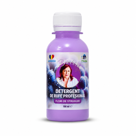 Mostră Detergent de Rufe Profesional Delia cu Parfum de Flori de Struguri 100 ml