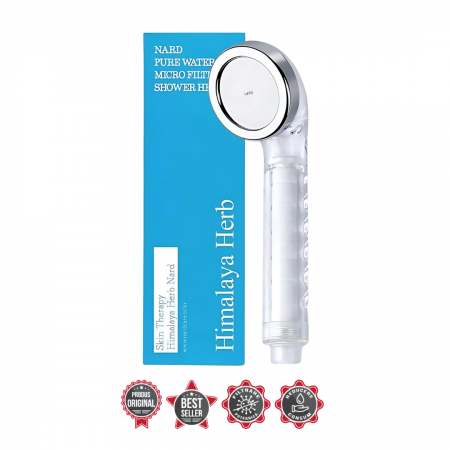 Gel de Dus - Nard Himalaya Herb Pure Water Cap de Dus cu 1 Microfiltru de apa