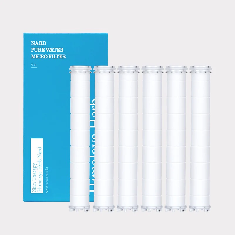 Gel de Dus - Nard Himalaya Herb Pure Water Microfiltru de apa pentru Capul de Dus Set 6 buc