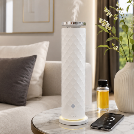 Nebulizator profesional de parfum la rece PD10 WiFi 120 ml alb [1]