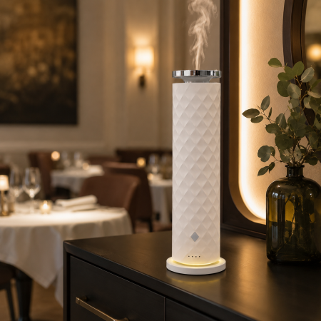Nebulizator profesional de parfum la rece PD10 WiFi 120 ml alb [3]