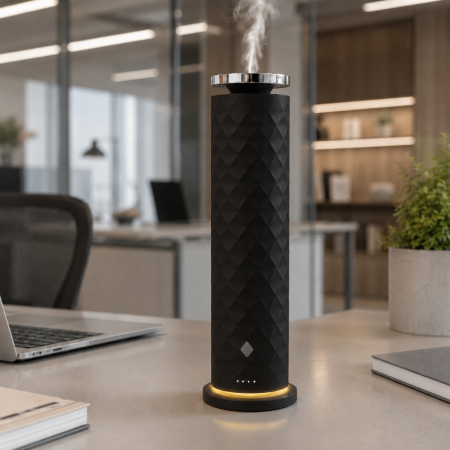 Nebulizator Profesional de Parfum la Rece PD10 cu Wi-Fi si Lumina Ambientala 120 ml Negru [2]