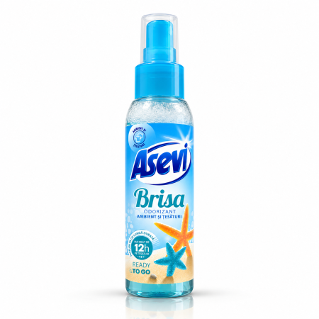 Odorizant Ambient si Tesaturi Brisa Ready To Go Asevi 95 ml