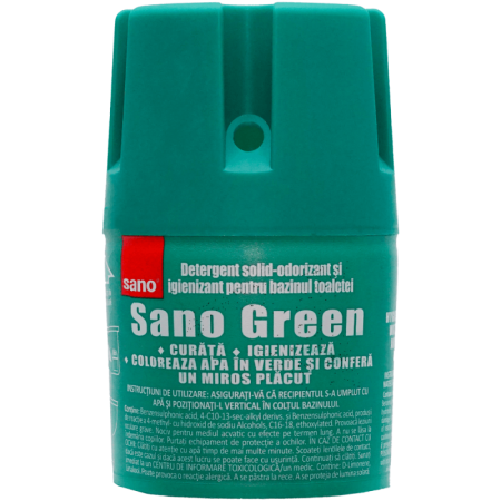 Baie - Odorizant bazin WC Sano Bon Green 150 gr