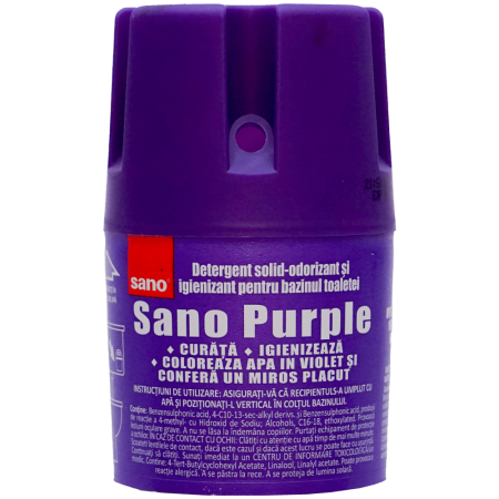 Baie - Odorizant bazin WC Sano Bon Purple 150 gr