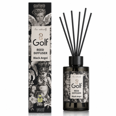 Igiena casei - Odorizant camera cu betisoare Black Angel Golf Cosmetics 110 ml