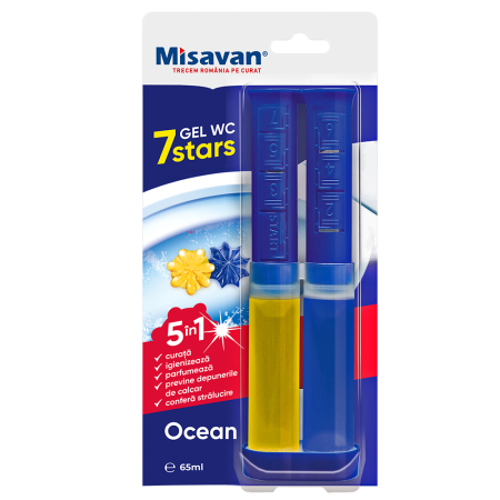 Baie - Odorizant Gel Toaleta 7Stars Ocean Misavan 65 ml
