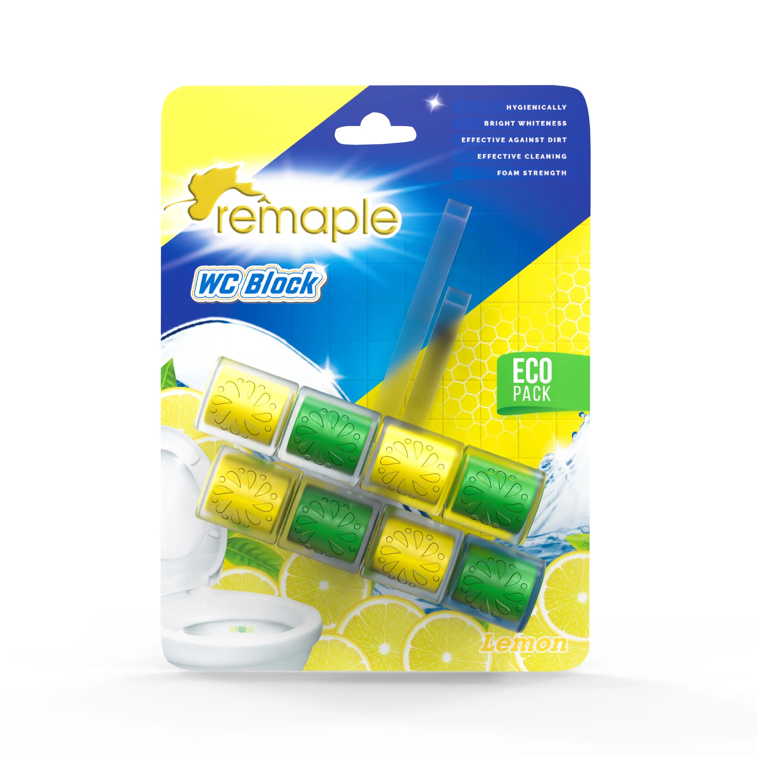 Baie - Odorizant Toaleta Lemon Remaple 2 x 50 g