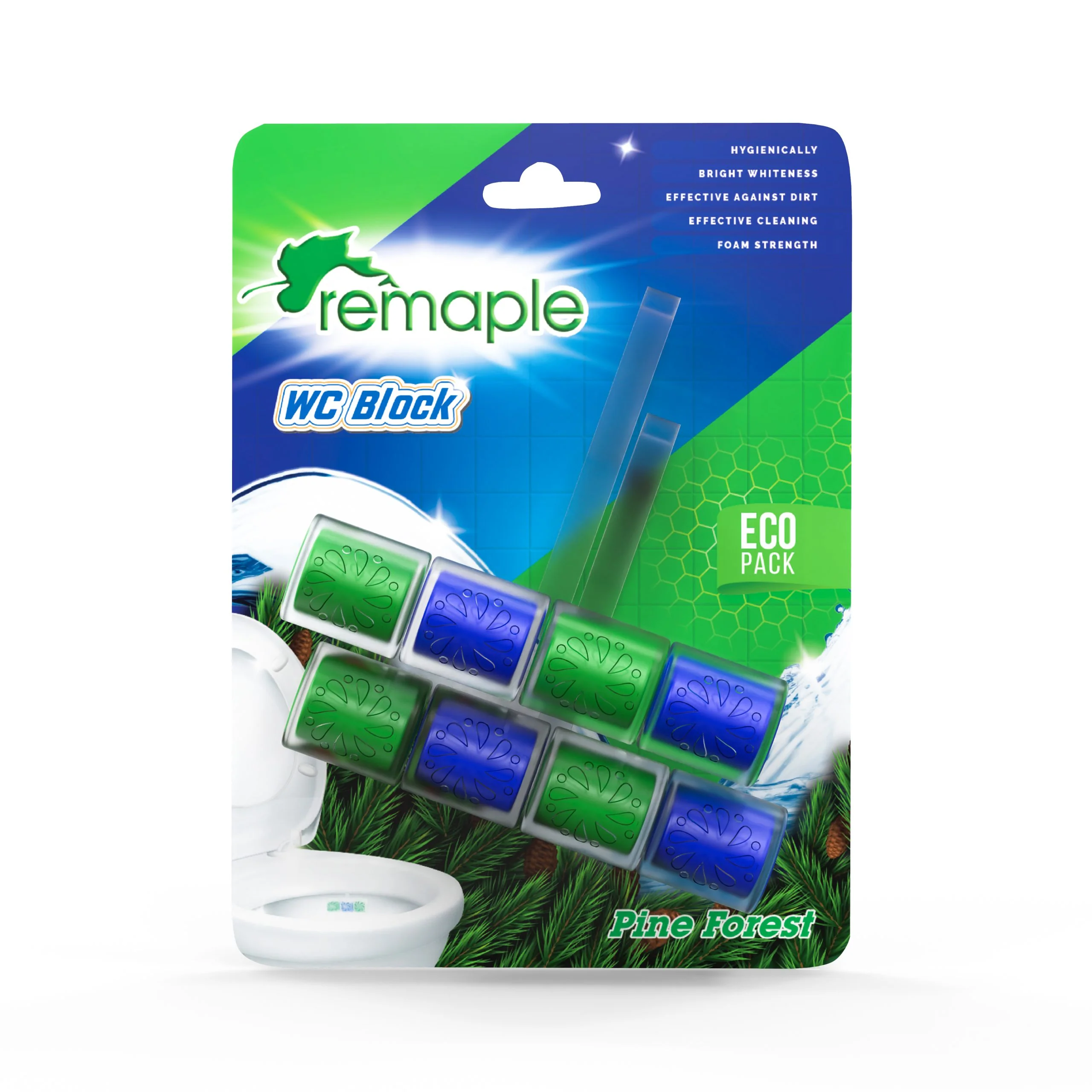 Odorizante baie - Odorizant Toaleta Pine Forest Remaple 250 g