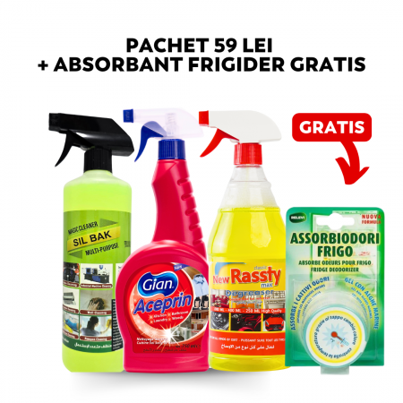 Pachete - Pachet 59 lei  + Absorbant Frigider GRATIS