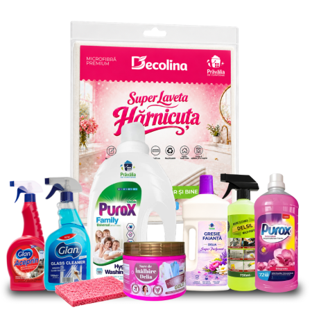 Pachete - Pachet ALTA BOMBA pentru curatenie completa cu 9 produse