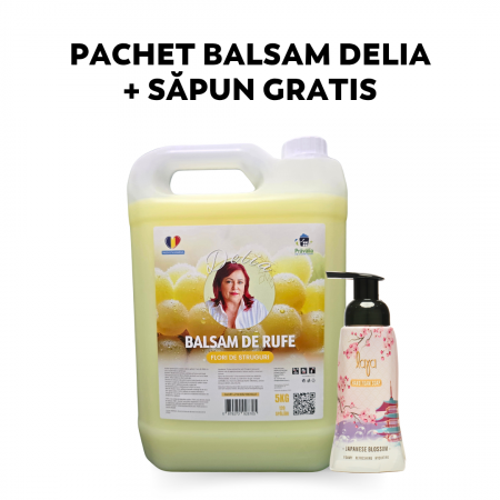 Pachete - Pachet Balsam Delia + Sapun Laya GRATIS