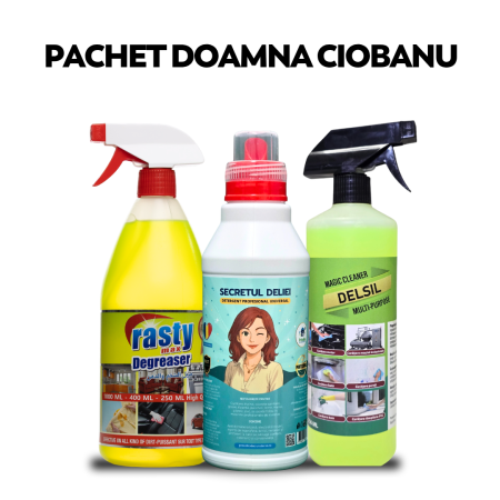 Pachete - Pachet Doamna Ciobanu – RASTY, Secretul Deliei și DELSIL Magic Cleaner
