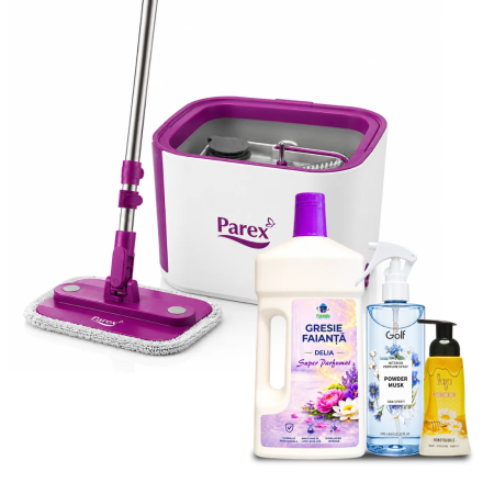 Pachete - Pachet Mop Parex cu Separare Apă și Produse pentru Curățenia Casei