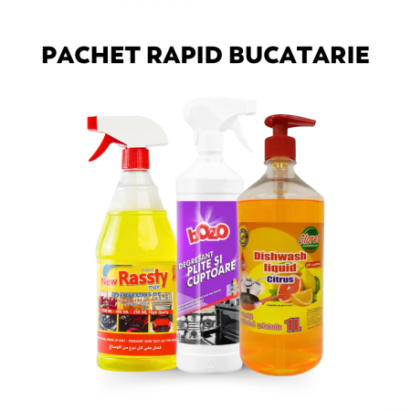 Detergent vase - Pachet Rapid Bucatarie
