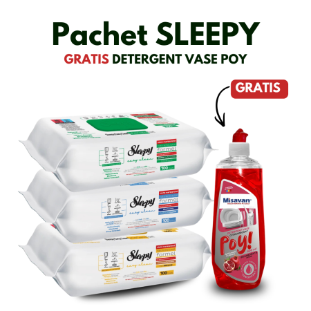 Pachete - Pachet SLEEPY + Detergent Vase Misavan Poy Gratis