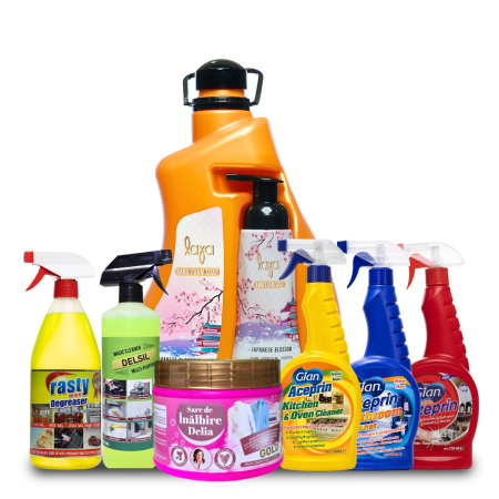 Pachete - Pachet SUPER BOMBA 7 produse pentru curatenie casa