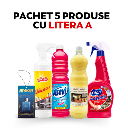 Pachete - Pachet TOP 5 Produse cu litera A
