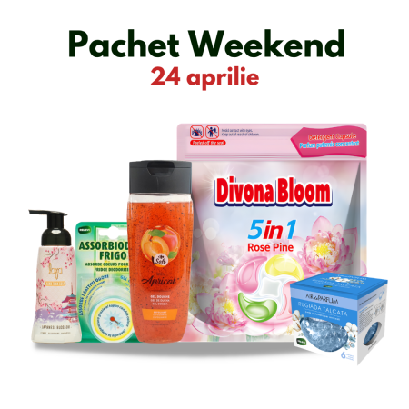Pachete - Pachet Weekend 24 Aprilie – Curățenie și Prospețime pentru Casa Ta