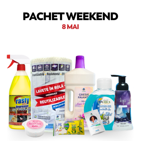 Pachete - Pachet Weekend 8 Mai – set curățenie, igienă și îngrijire personală