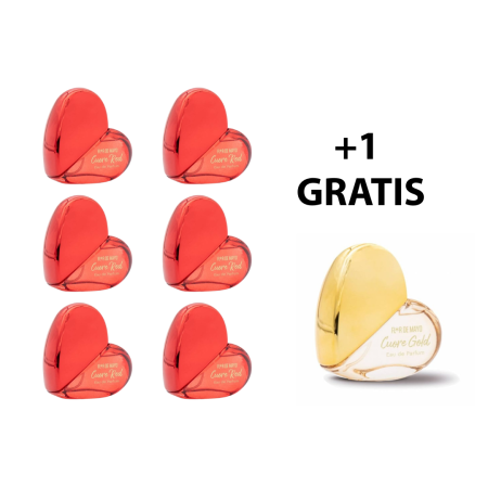 Pachete - Parfum Flor de Mayo Mini Inima 6+1 GRATIS