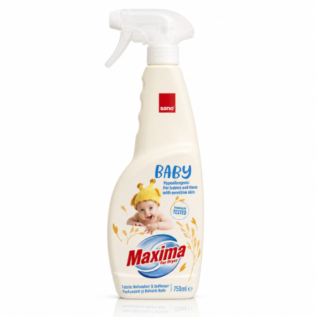 Balsam rufe - Parfumant si Balsam Rufe pentru Uscator Sano Maxima Baby cu Extract de Ovaz 750 ml