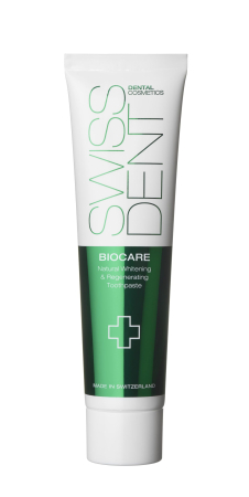 Igiena Orala - Pasta de dinți Swissdent Biocare RDA 38 albire și regenerare naturală 100 ml