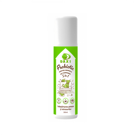 Solutii covoare tapiterii - Probiotic pentru animale de companie 2in1,200 ml