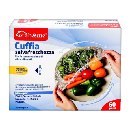 Bucatarie - Protecție Plastic Elastică Alimente Setablu 60 buc 10x42 cm