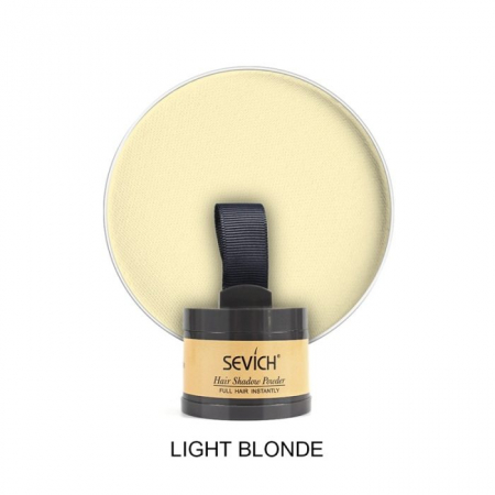 Pudră de păr instant, pentru rădăcina părului, blond deschis, SEVICH 4g [4]