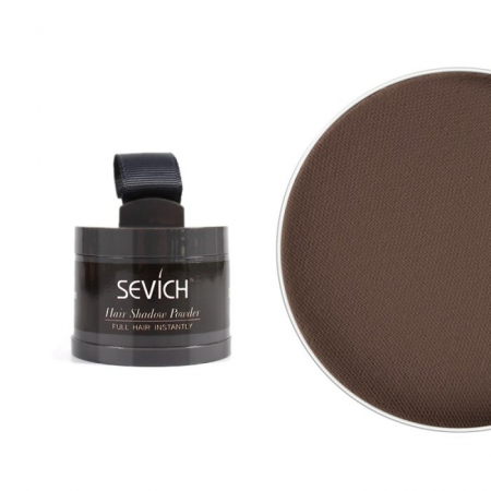 Ingrijire Par - Pudră de păr instant, pentru rădăcina părului, șaten închis, Dark Brown SEVICH 4g