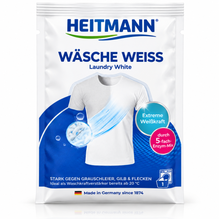 Detergent rufe - Pudră înălbire rufe HEITMANN 50 g