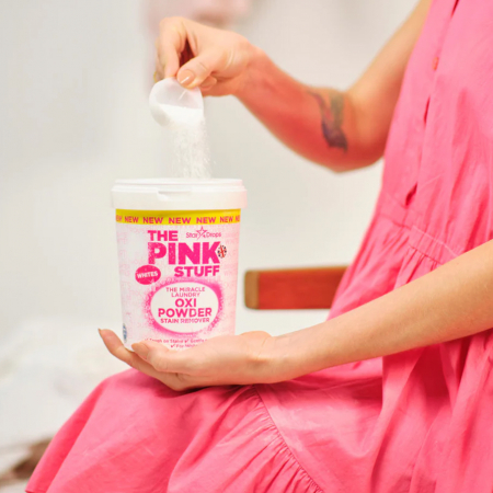Pudra pentru indepartarea petelor The pink Stuff, rufe albe, 1kg [2]