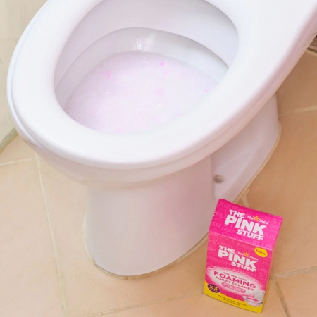 Pudra spumanta pentru curatarea vasului de toaleta The Pink Stuff, 3 x 100g [1]